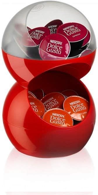 Nescafe Dolce Gusto Modułowy Pojemnik na Kapsułki Czerwony Opinie i