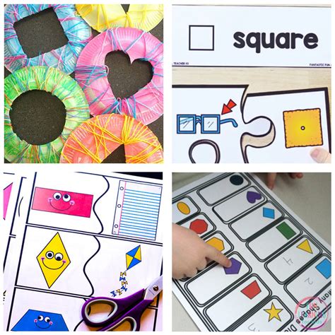 30 Fun Shape Activities For Kids to Learn Shapes