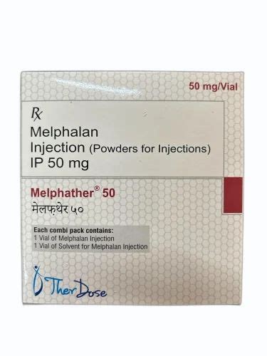 Melphalan Injection Mg Therdoes Pharma At Rs Bottle In