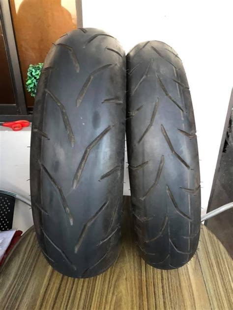 Stock Tires Yamaha Aerox 155 Car Parts And Accessories Mags And Tires