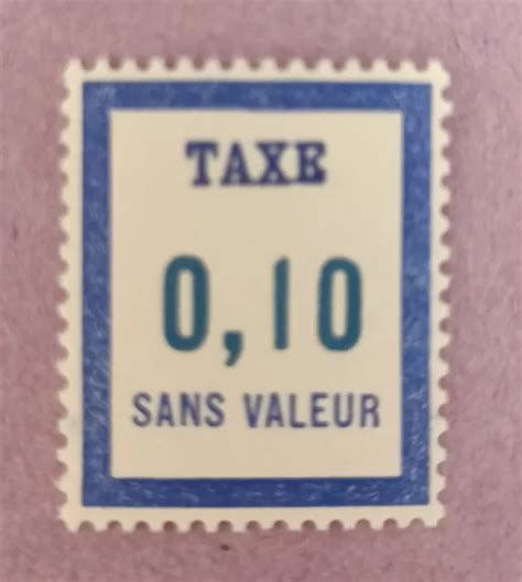 FRANCE TIMBRE FICTIF FT18 neuf sans charnière émission 1965 côte 1