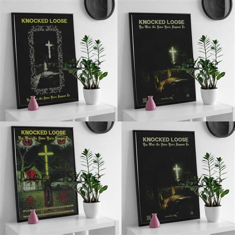 Knocked Loose Poster Knocked Loose Wall Art Knocked Loose Wall Decore