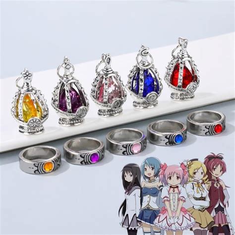 Buy Anime Puella Magi Madoka Magica Soul Gem Necklace Crystal Pendant