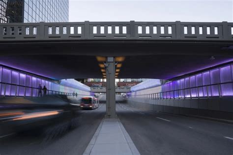 A Place For Delight And Wonder Award Winning Calgary Underpass Enhancement Brightens