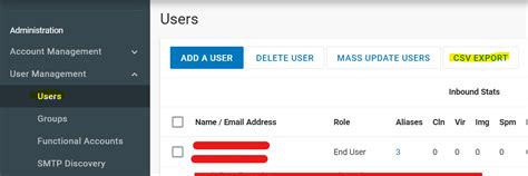Exporting Users from Proofpoint Essentials - Proofpoint, Inc.