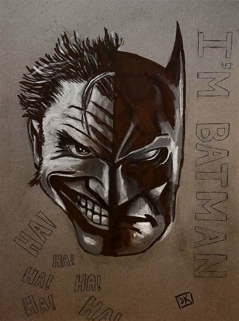 Batman vs Joker by dankingart on DeviantArt