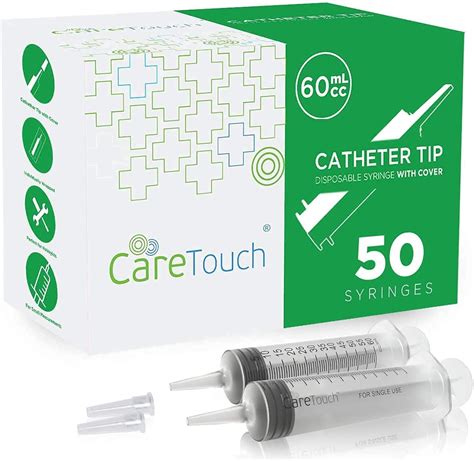 Buy Care Touch Ml Syringe With Catheter Tip Large Medicine