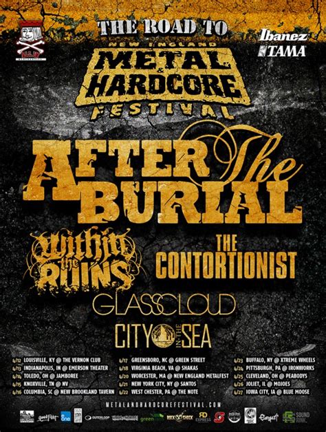 The New England Metal And Hardcore 3rd Annual Road To Metal Fest Tour