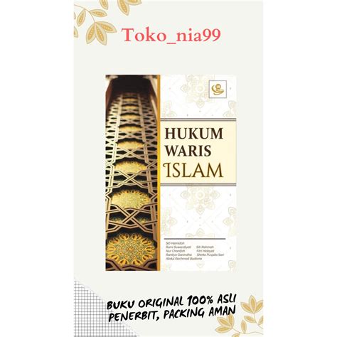 Jual Buku Hukum Waris Islam Original Ub Press Ori Shopee Indonesia