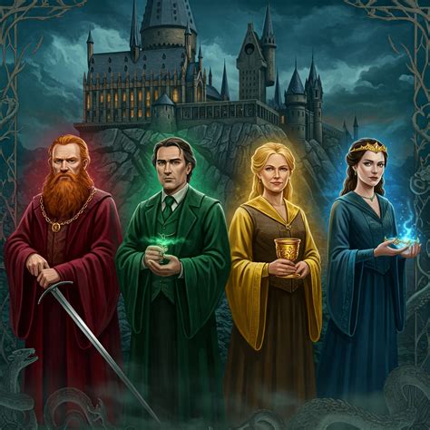 Hogwarts Founders: Legendary Wizards Who Built the Wizarding World