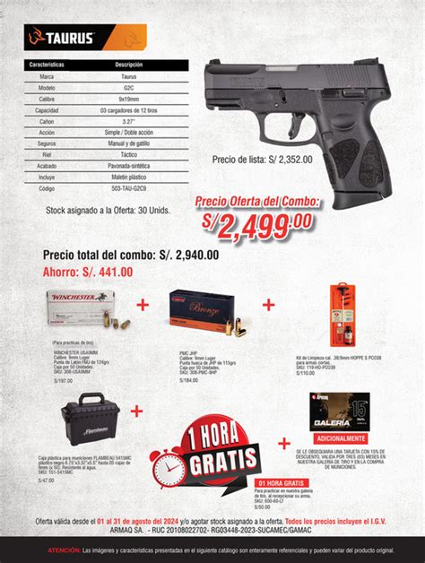 Armaq OFERTA DE PISTOLAS PUBLICO MAYO 2024 TAURUS Página 2 3