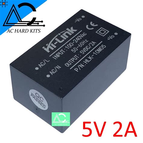 Hi Link AC DC converter HLK 10M05 แปลงไฟ 220v เปน 5v 2A Shopee Thailand