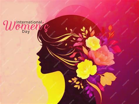 Premium Psd International Womens Day Background