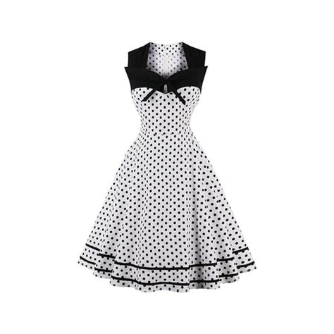 D Msk Letn Aty Axoe Polka Dot Retro Bazar Odkarla Cz