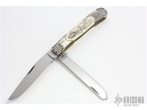 Engraved Trapper By Case Knives Arizona Custom Knives