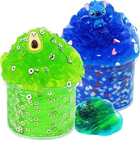 Glimmer Slime 2 Pack Great Smell Crunchy Slime With Stitch