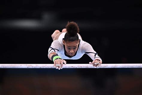 JO Gymnastique artistique les bleues en finale du concours par équipes