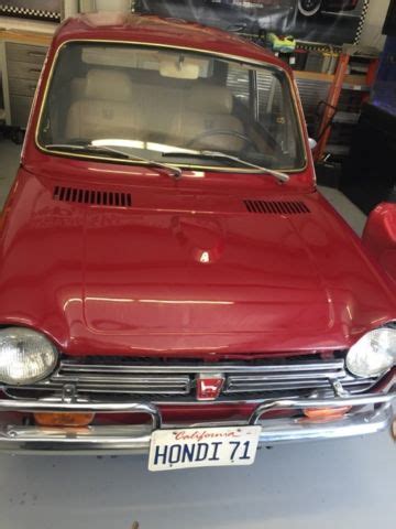 1971 Honda N600 Collector Car Mint Condition No Reserve Classic Honda