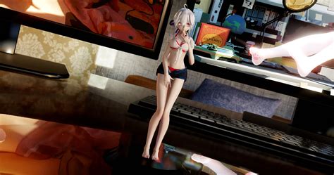 MMD TDA Bikini Haku MODEL DL By G On DeviantArt