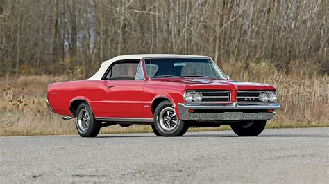 1964 Pontiac Gto Convertible Sports Car Market