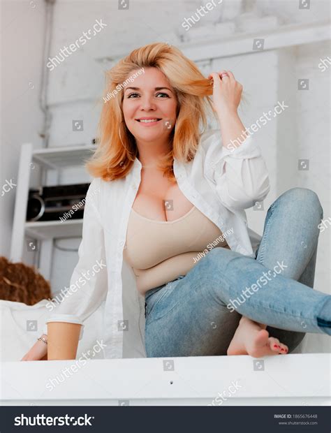 Blonde Chubby Pretty Over Royalty Free Licensable Stock Photos Shutterstock