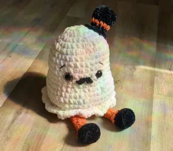 FREE Bertram The Ghost Crochet Pattern Ribblr