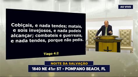 Transmiss O Ao Vivo De Bispo Edir Macedo Youtube