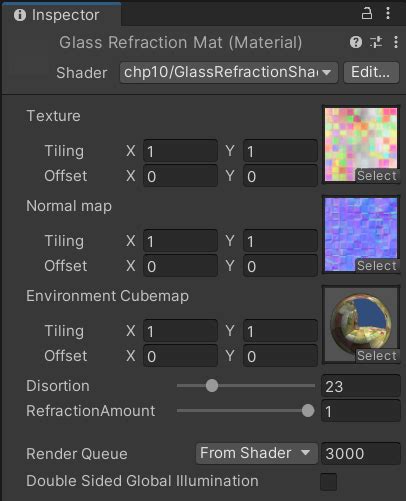 Glass Refraction Shader Lalunas Home