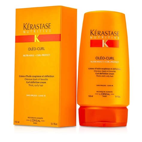 Kerastase Nutritive Oleo Curl Curl Definition Cream Leave In For Thick Curly Hair The