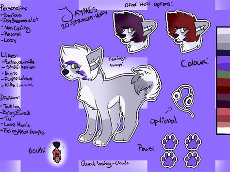 Jaymes Ref By Questioning Clouds On Deviantart