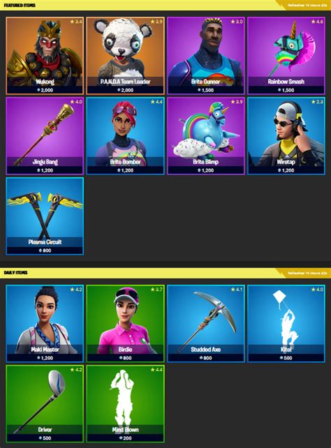 Boutique Fortnite 14 Avril 2020 Breakflip