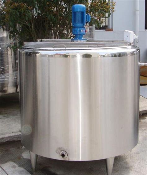 Stainless Steel Ice Cream Mixing Tank Maturation Tank