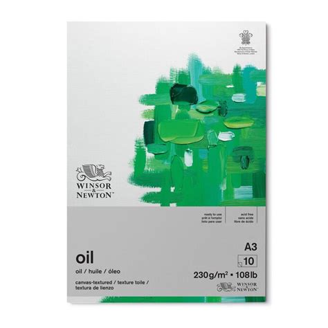 Winsor And Newton Winton Oil Pad 16 X 12 Inches 10 Sheets Hobbycraft