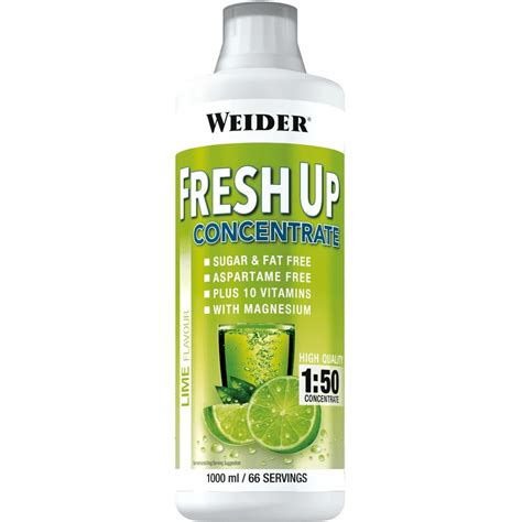 Weider Bodyshaper Fresh Up Concentrate Ml Servings Multi