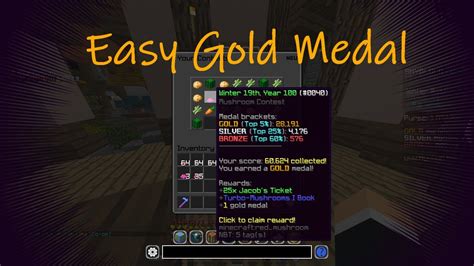 Best Way To Get Mushroom Collection For Gold Medals Hypixel Skyblock