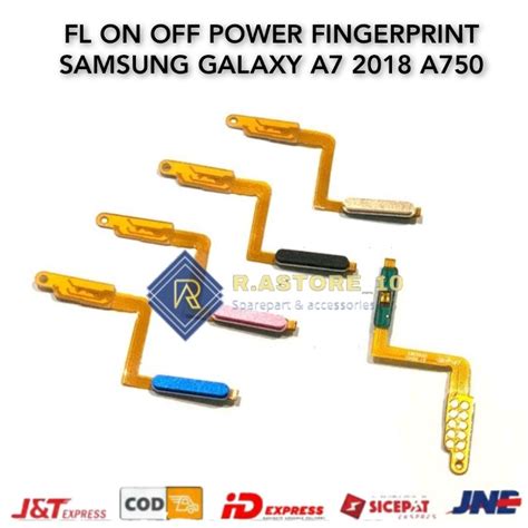 Jual Flexible Flexibel On Off Sensor FingerPrint Samsung Galaxy A7 2018