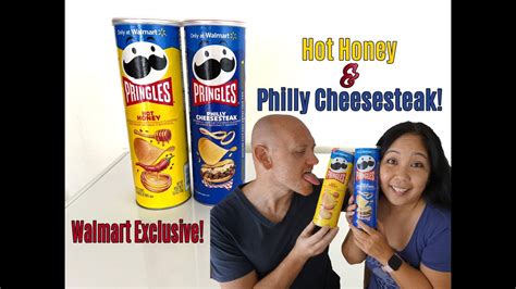 New Limited Edition Pringles Hot Honey Philly Cheesesteak YouTube