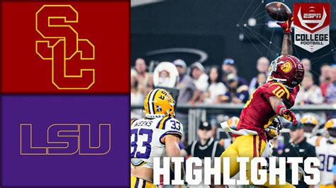 LSU vs USC: Game highlights, final score as Trojans beat Tigers