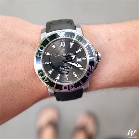 Tested For You Carl F Bucherer Patravi Scubatec Manta Trust Watchonista