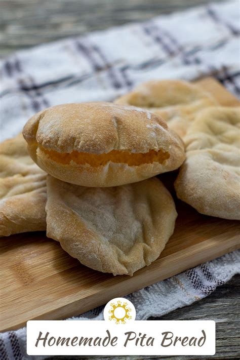 Pita Bread Pockets From Scratch Son Shine Kitchen