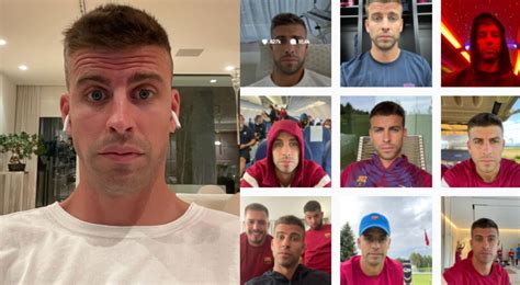 Piqué explica las razones de sus famosos selfies en Instagram