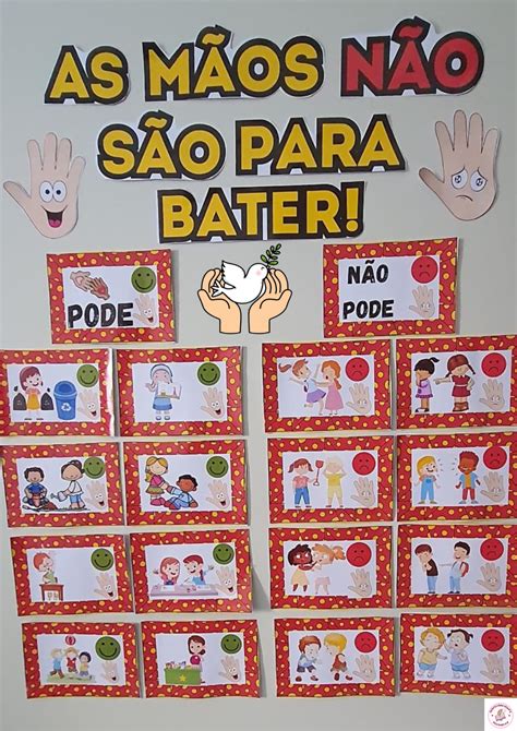 Pode E Não Pode Educação Infantil Para Imprimir - Educação para a cidadania | Regras pode e nao pode, Não pode bater ...