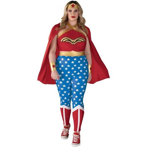 Adult Wonder Woman Plus Size Costume Dc Originals Party City