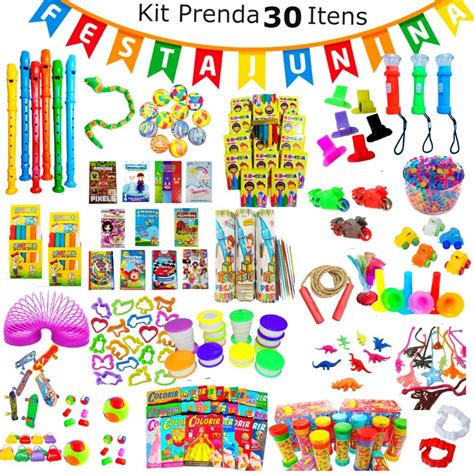 Kit Prenda Brinquedo Infantil P Kit Festa Lembrancinha