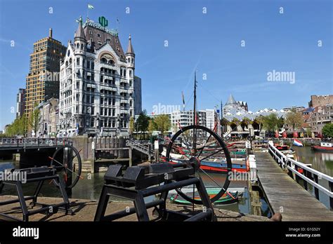 Oudehaven Old Harbour Rotterdam 19th Century Scheepshelling