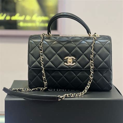 Chanel Bags Chanellambskin Quilted Medium Trendycc Flap Dual Handle