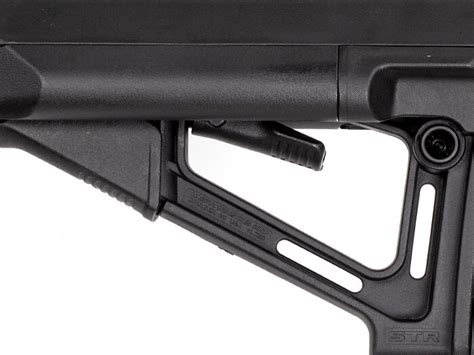 Magpul Str Carbine Adjustable Mil Spec Buffer Tube Stock With Storage