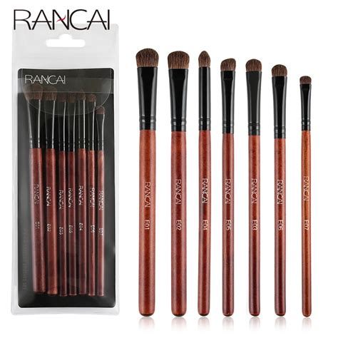 RANCAI Juego De Brochas De Maquillaje Para Sombra De Ojos Kit De