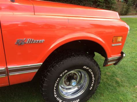 1969 Cst Blazer Original Paint Survivor 4x4 74000 Original Miles For Sale