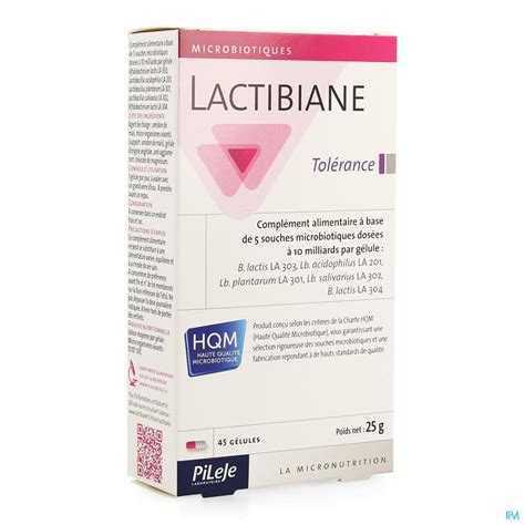 Lactibiane Tolerance Caps Flore Intestinale M Tabolisme Digestion